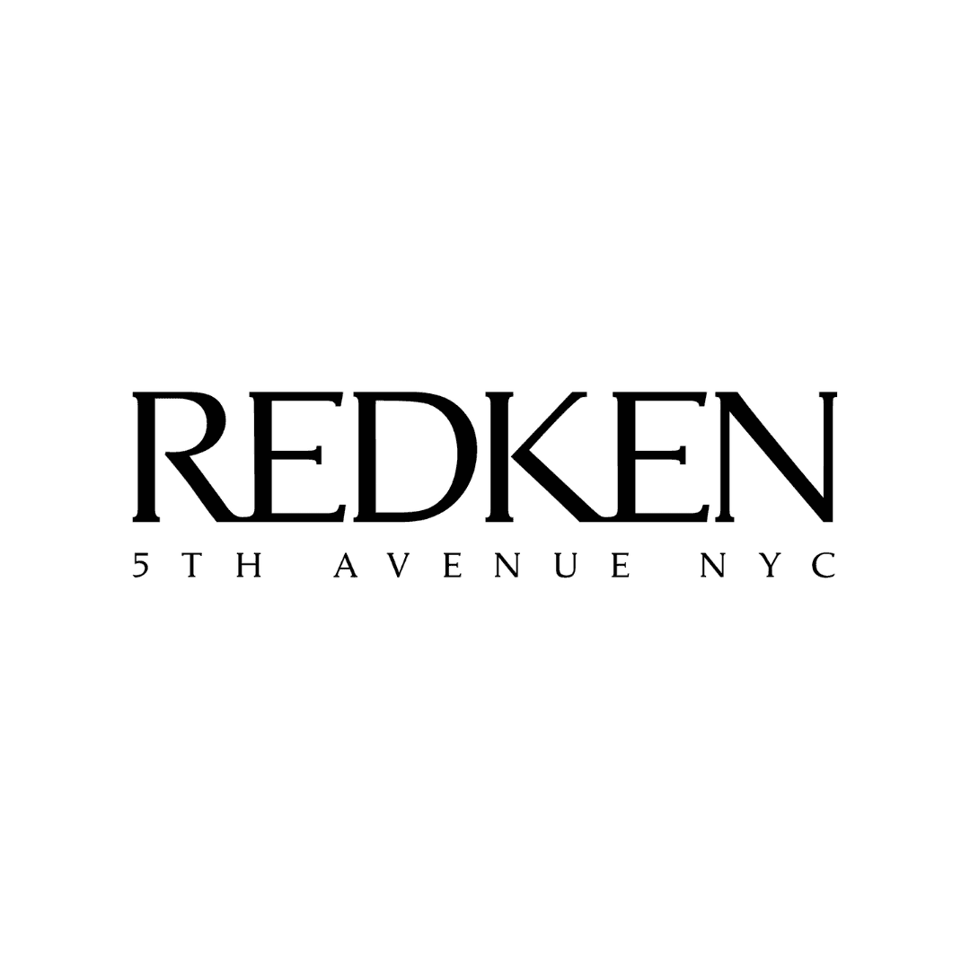 Redken brand logo with "5th Avenue NYC" tagline in black text.